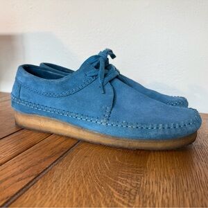 Clark’s Originals Weaver Shoes - Ocean Blue US12